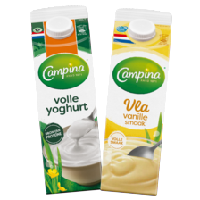 Campina vla of yoghurt 